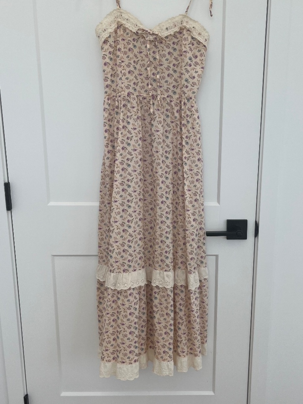 Christy Dawn Emma Dress oat straw cream S - Picture 1 of 7